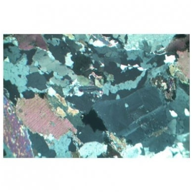 Akmenų ir mineralų objektinių stiklelių mikroskopui rinkinys nr.1