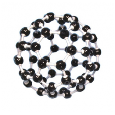 Anglies molekulės C60 modelis
