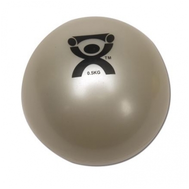 CanDo® pliometrikos svorinis kamuolys, 0,5 kg. (12 cm diametras) CanDo® pliometrikos svorinis kamuolys, 0,5 kg. (12 cm diametras)