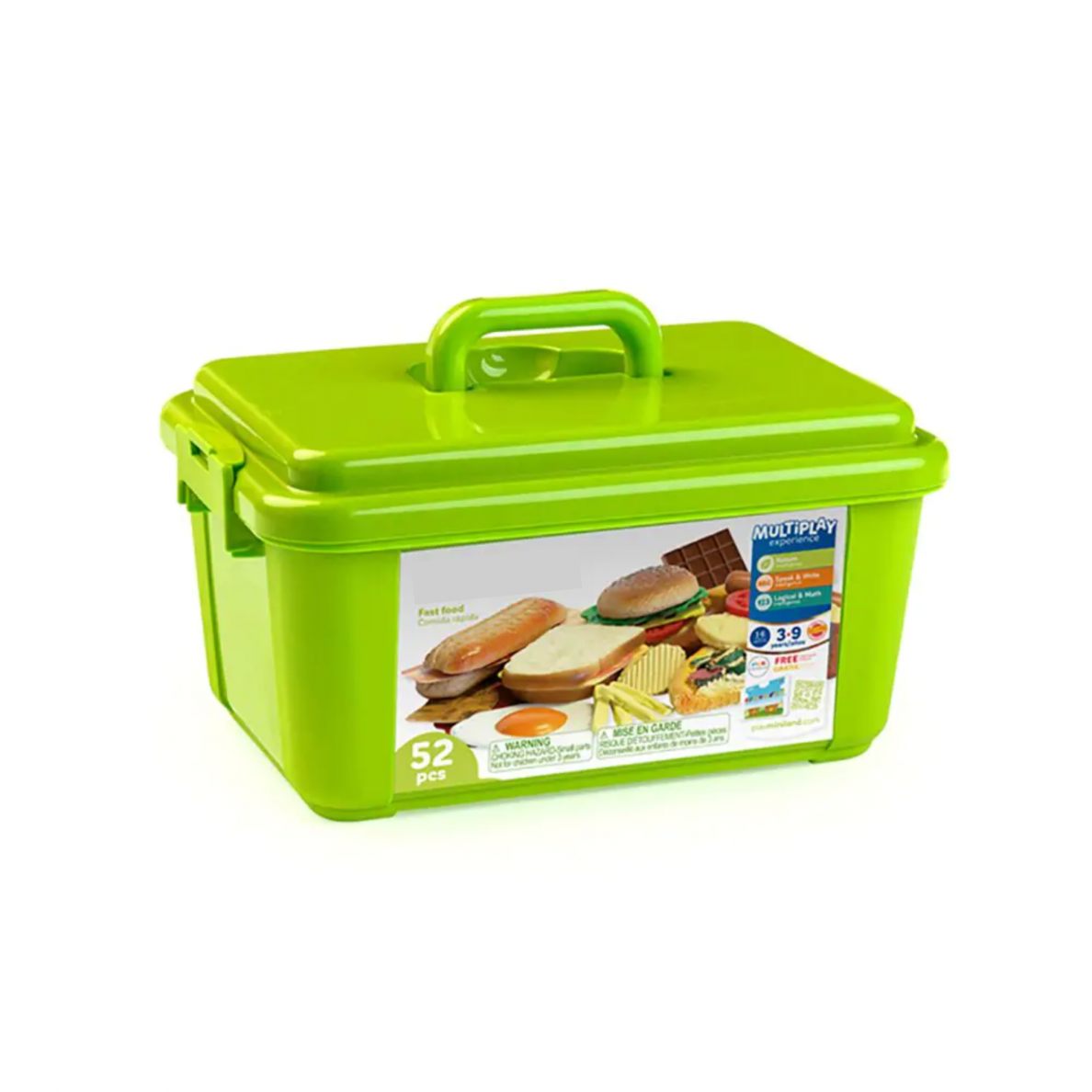 Greito maisto rinkinys, 52 vnt. 1 Greito maisto rinkinys, 52 vnt. 1