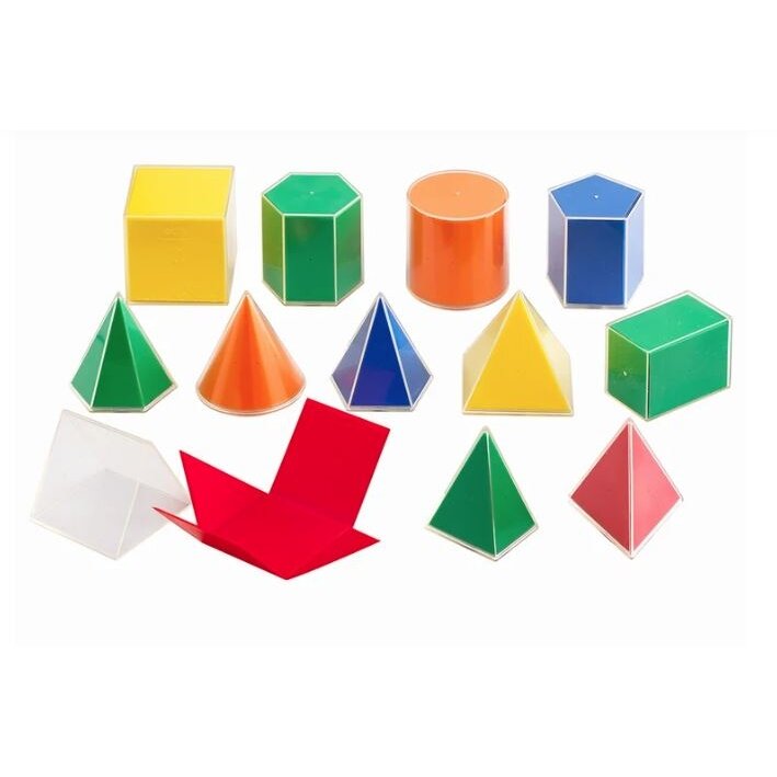 Išlankstomos geometrinės figūros, 24 dalys