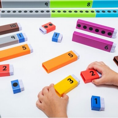 Jungiamieji strypeliai matematikos mokymui (64 detalės) Jungiamieji strypeliai matematikos mokymui (64 detalės)