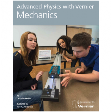 Knyga " Advanced Physics with Vernier — Mechanics" (Mechanika – pažangioji fizika su Vernier ), Anglų kalba