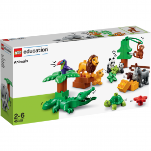 LEGO® Education Gyvūnai. Ankstyvojo ugdymo papildomas rinkinys.