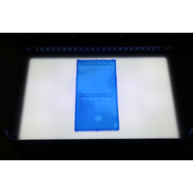 Transiluminatorius TruBlu ™ 2“ ,mėlynas / baltas apšvietimas, 27 x 15 cm 2