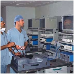 Liemens chirurgijos ir laparoskopijos modelis 1