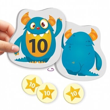 Matematikos kortelės „Gauk 10“ 1 Matematikos kortelės „Gauk 10“ 1
