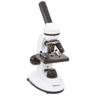 Monokuliarinis laboratorinis/edukacinis mikroskopas, 400x