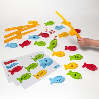 Mokomasis matematikos rinkinys ,,Skaičių žvejyba" Mokomasis matematikos rinkinys ,,Skaičių žvejyba"