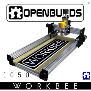 OpenBuilds Workbee CNC 1050 pilnai paruoštos staklės
