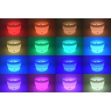 Sensorinis vandens stalas keičiantis spalvas 8