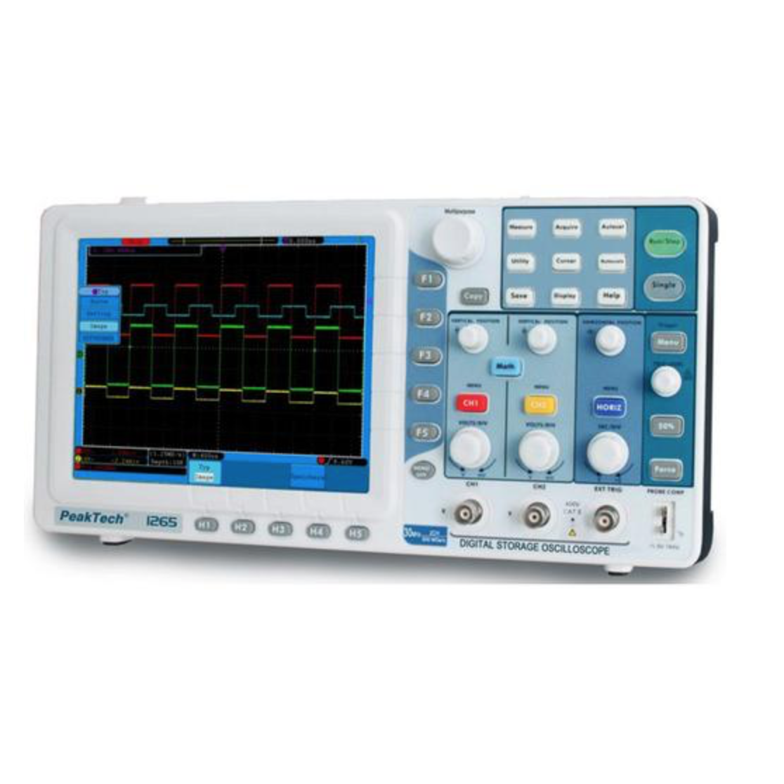 Skaitmeninis osciloskopas, 2x30 MHz Skaitmeninis osciloskopas, 2x30 MHz