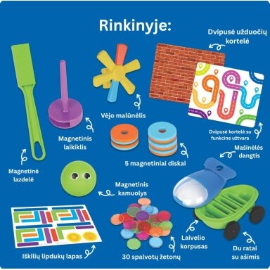 STEM rinkinys ,,Mega magnetai" STEM rinkinys ,,Mega magnetai"