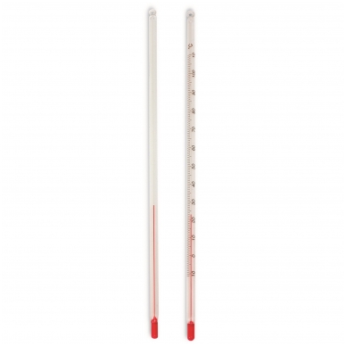 Stiklinis termometras (nuo -10 iki +110°C), 1 vnt.
