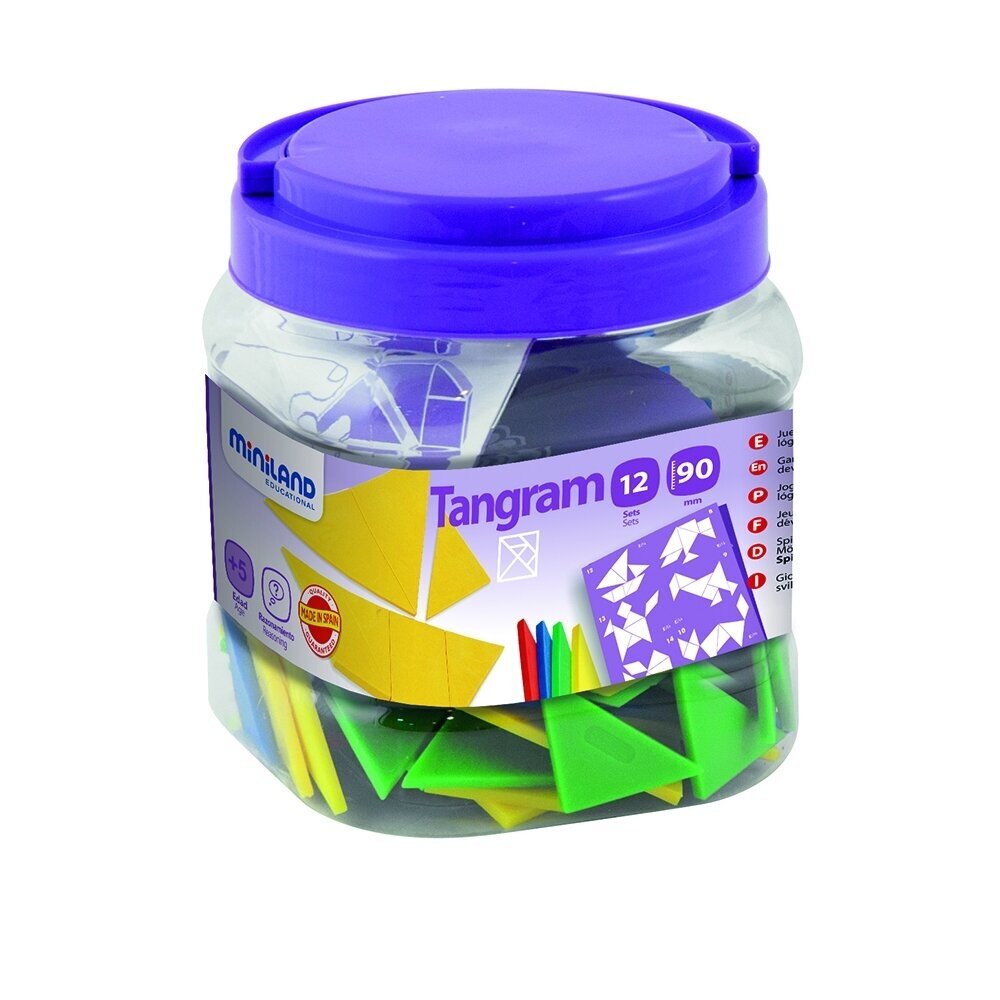 Tangramos 12 rinkinys Tangramos 12 rinkinys