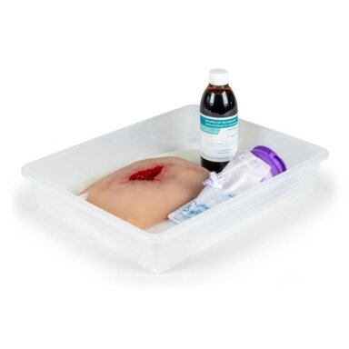 Žaizdų tamponavimo muliažas Žaizdų tamponavimo muliažas