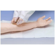Žmogaus rankos simuliatorius injekcijoms